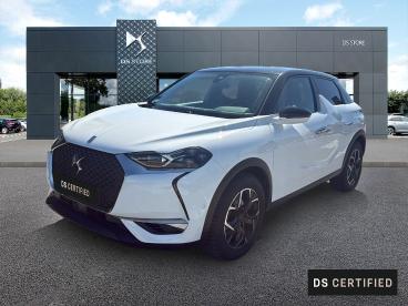 DS CERTIFIED Ds Ds 3 Crossback Puretech 130 Eat8 So Chic occasion certifiée - Citadine Essence Blanc - Valence - 4012137_1