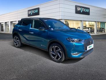 SPOTICAR Ds Ds 3 Crossback Puretech 155ch Grand Chic Automatique 119g Occasion - Citadine Essence Bleu Millenium (m) - Toit Noir Onyx - Charleville Mezieres - 1204013201_3