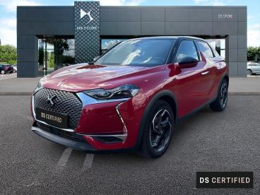 DS CERTIFIED Ds Ds 3 Crossback Puretech 130ch Grand Chic Automatique 7cv occasion certifiée - Citadine Essence Rouge Rubi (m) - Toit Noir Perla Nera - Trelissac - 4013978_1