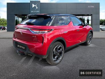 DS CERTIFIED Ds Ds 3 Crossback Puretech 130ch Grand Chic Automatique 7cv occasion certifiée - Citadine Essence Rouge Rubi (m) - Toit Noir Perla Nera - Trelissac - 4013978_2