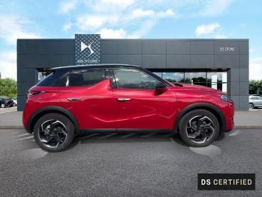 DS CERTIFIED Ds Ds 3 Crossback Puretech 130ch Grand Chic Automatique 7cv occasion certifiée - Citadine Essence Rouge Rubi (m) - Toit Noir Perla Nera - Trelissac - 4013978_4