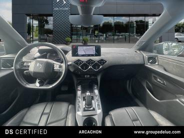 DS CERTIFIED Ds Ds 3 Crossback E-tense Grand Chic 4cv occasion certifiée - Citadine Electrique Gris Platinium - Toit Noir Perla Nera - La Teste De Buch - 4018622_3