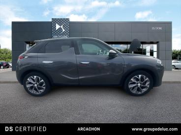 DS CERTIFIED Ds Ds 3 Crossback E-tense Grand Chic 4cv occasion certifiée - Citadine Electrique Gris Platinium - Toit Noir Perla Nera - La Teste De Buch - 4018622_4