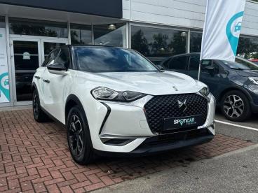 DS CERTIFIED Ds Ds 3 Crossback Puretech 130ch Grand Chic Automatique 7cv occasion certifiée - Citadine Essence Blanc Perle Nacré - Toit Noir Perla N. - Hoenheim - 4018626_3