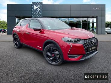 DS CERTIFIED Ds Ds 3 Crossback E-tense Performance Line occasion certifiée - Citadine Electrique Rouge - Varennes Vauzelles - 4021616_3