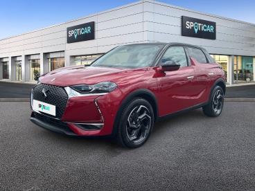 SPOTICAR Ds Ds 3 Crossback Puretech 155ch Grand Chic Automatique Occasion - Citadine Essence Rouge Rubi (m) - Toit Noir Perla Nera - Reims - 1204024179_1