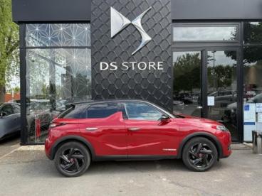 DS CERTIFIED Ds Ds 3 Crossback E-tense Grand Chic occasion certifiée - Citadine Electrique Rouge Rubi (m) - Toit Noir Perla Nera - Chambourcy - 4028337_4