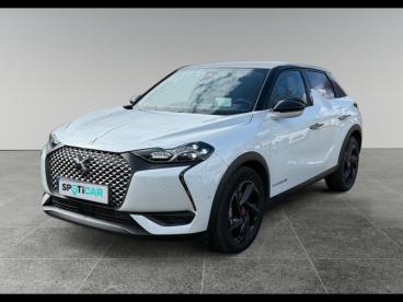 DS CERTIFIED Ds Ds 3 Crossback E-tense Performance Line + occasion certifiée - Citadine Electrique Blanc Nacré - Saverne - 4028345_1