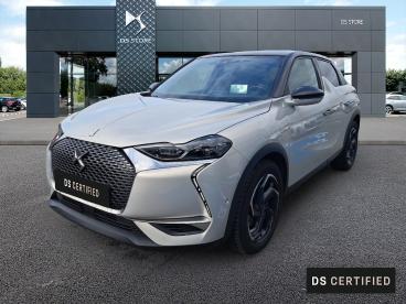 DS CERTIFIED Ds Ds 3 Crossback Puretech 130 Eat8 Grand Chic occasion certifiée - Citadine Essence Gris Clair - Sance - 4030206_1