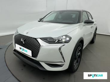 DS CERTIFIED Ds Ds 3 Crossback Puretech 100ch Toit De Paris occasion certifiée - Citadine Essence Blanc Perle Nacré (n) - Toit Gris Carat - Chambery - 4041238_1