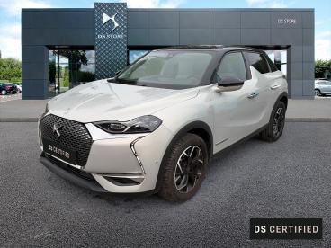 DS CERTIFIED Ds Ds 3 Crossback Puretech 130ch Connected Chic Automatique occasion certifiée - Citadine Essence Cristal Pearl (métallisée) - Libourne - 4041245_1