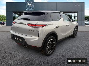 DS CERTIFIED Ds Ds 3 Crossback Puretech 130ch Connected Chic Automatique occasion certifiée - Citadine Essence Cristal Pearl (métallisée) - Libourne - 4041245_2