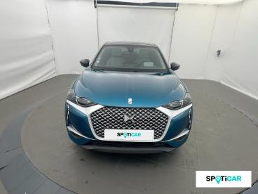 SPOTICAR Ds Ds 3 Crossback E-tense Grand Chic 4cv Occasion - Citadine Electrique Bleu Millenium (m) - Toit Blanc Opale - Bourg En Bresse - 304045215_2