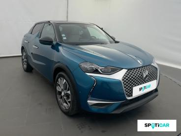 SPOTICAR Ds Ds 3 Crossback E-tense Grand Chic 4cv Occasion - Citadine Electrique Bleu Millenium (m) - Toit Blanc Opale - Bourg En Bresse - 304045215_3
