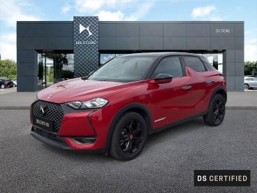 DS CERTIFIED Ds Ds 3 Crossback Bluehdi 110 Bvm6 Performance Line occasion certifiée - Citadine Diesel Rouge Fonce - Valence - 4049901_1