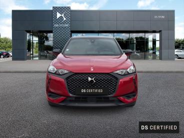 DS CERTIFIED Ds Ds 3 Crossback Bluehdi 110 Bvm6 Performance Line occasion certifiée - Citadine Diesel Rouge Fonce - Valence - 4049901_2