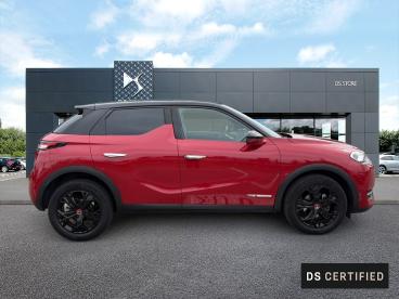 DS CERTIFIED Ds Ds 3 Crossback Bluehdi 110 Bvm6 Performance Line occasion certifiée - Citadine Diesel Rouge Fonce - Valence - 4049901_4