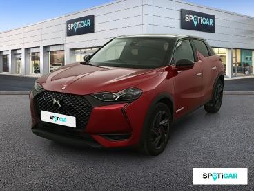 SPOTICAR Ds Ds 3 Crossback Puretech 130ch Performance Line Automatique 7cv Occasion - Citadine Essence Rouge Rubi (m) - Toit Noir Perla Nera - Libourne - 1204052245_1