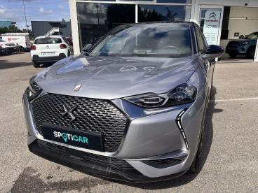 SPOTICAR Ds Ds 3 Crossback 50kwh E-tense Grand Chic Auto Occasion - Citadine Electrique Gris Clair - Vert Saint Denis - 1204054561_3