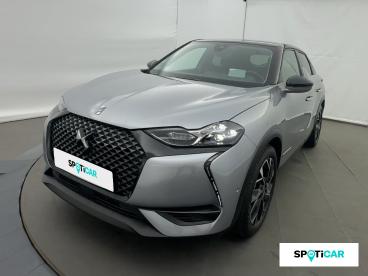 SPOTICAR Ds Ds 3 Crossback Puretech 130ch Louvre Automatique Occasion - Citadine Essence Gris Artense (m) - Toit Noir Perla Nera - Eybens - 304060434_1