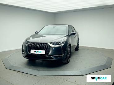 SPOTICAR Ds Ds 3 Crossback Puretech 100 Bvm6 So Chic Occasion - Citadine Essence Gris Platinium - Toit Noir Perla Nera - Tarbes - 304062503_1