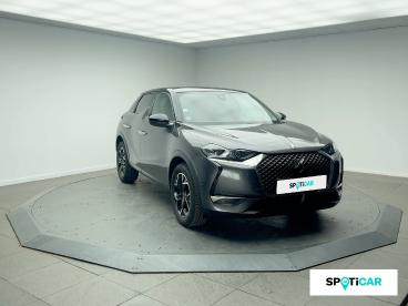 SPOTICAR Ds Ds 3 Crossback Puretech 100 Bvm6 So Chic Occasion - Citadine Essence Gris Platinium - Toit Noir Perla Nera - Tarbes - 304062503_3