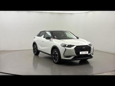 DS CERTIFIED Ds Ds 3 Crossback Puretech 130ch Connected Chic Automatique occasion certifiée - Citadine Essence Blanc Perle Nacré - Toit Noir Perla N. - Clermont Ferrand - 4069158_3