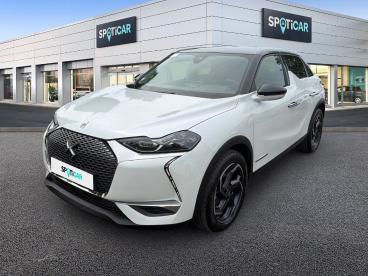 SPOTICAR Ds Ds 3 Crossback Puretech 130ch Toit De Paris Automatique Occasion - Citadine Essence Blanc Perle Nacré (n) - Toit Gris Carat - Reims - 1204072421_1