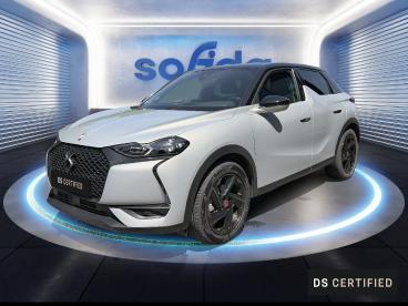 DS CERTIFIED Ds Ds 3 Crossback E-tense Performance Line + occasion certifiée - Citadine Electrique Cristal Pearl (m) - Toit Noir Perla Nera - Dechy - 4074828_1