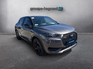DS CERTIFIED Ds Ds 3 Crossback E-tense Performance Line + occasion certifiée - Citadine Electrique Gris Platinium - Toit Noir Perla Nera - Le Havre - 4087803_3