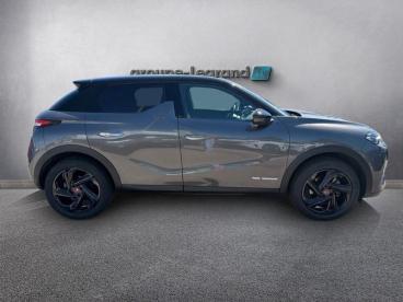 DS CERTIFIED Ds Ds 3 Crossback E-tense Performance Line + occasion certifiée - Citadine Electrique Gris Platinium - Toit Noir Perla Nera - Le Havre - 4087803_4
