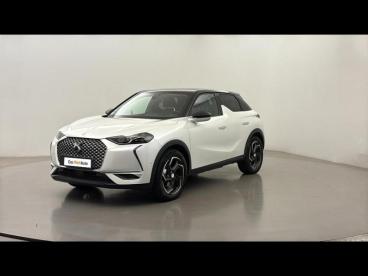 DS CERTIFIED Ds Ds 3 Crossback E-tense Grand Chic 4cv occasion certifiée - Citadine Electrique Blanc Perle Nacré (n) - Toit Diamond Red - Clermont Ferrand - 4089520_1