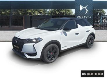 DS CERTIFIED Ds Ds 3 Crossback E-tense Grand Chic 4cv occasion certifiée - Citadine Electrique Blanc Perle Nacré - Toit Noir Perla N. - Saint Lo - 4091626_1
