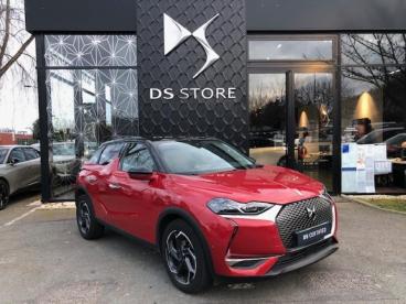 DS CERTIFIED Ds Ds 3 Crossback Puretech 130ch Grand Chic Automatique 7cv occasion certifiée - Citadine Essence Rouge Rubi (m) - Toit Noir Perla Nera - Chambourcy - 4104554_3