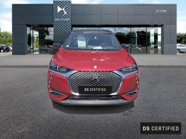 DS CERTIFIED Ds Ds 3 Crossback E-tense Grand Chic 4cv occasion certifiée - Citadine Electrique Rouge Rubi (m) - Toit Noir Perla Nera - St Brieuc - 4134626_2
