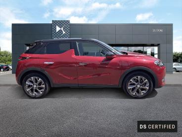 DS CERTIFIED Ds Ds 3 Crossback E-tense Grand Chic 4cv occasion certifiée - Citadine Electrique Rouge Rubi (m) - Toit Noir Perla Nera - St Brieuc - 4134626_4