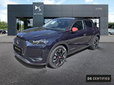 DS CERTIFIED Ds Ds 3 Crossback E-tense Ines De La Fressange Paris occasion certifiée - Citadine Electrique Bleu Encre (m) - Toit Noir Perla Nera - St Brieuc - 4134628_1