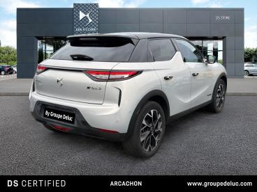 DS CERTIFIED Ds Ds 3 Crossback E-tense Louvre occasion certifiée - Citadine Electrique Cristal Pearl (métallisée) - La Teste De Buch - 4137909_2