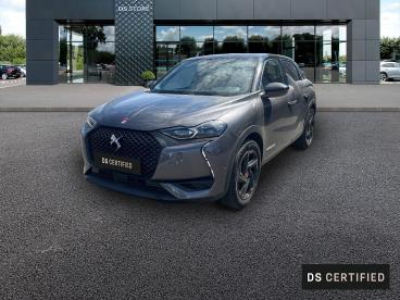 DS CERTIFIED Ds Ds 3 Crossback Puretech 130ch Performance Line Automatique occasion certifiée - Citadine Essence Gris - Saint Martin Des Champs - 4139332_1