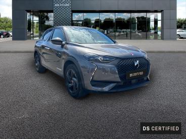 DS CERTIFIED Ds Ds 3 Crossback Puretech 130ch Performance Line Automatique occasion certifiée - Citadine Essence Gris - Saint Martin Des Champs - 4139332_3