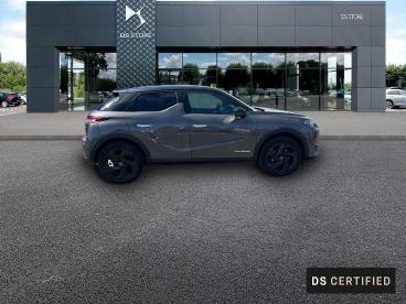 DS CERTIFIED Ds Ds 3 Crossback Puretech 130ch Performance Line Automatique occasion certifiée - Citadine Essence Gris - Saint Martin Des Champs - 4139332_4
