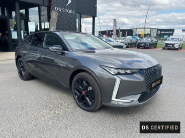 DS CERTIFIED Ds Ds 4 E-tense 225ch Performance Line + occasion certifiée - Berline Hybride Rechargeable Gris Platinium (m) - Tille - 3129232_3