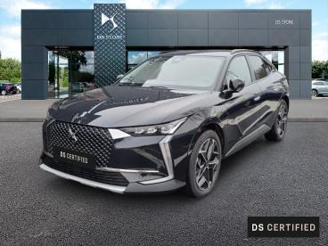 DS CERTIFIED Ds Ds 4 Hybride E-tense 225 Eat8 Cross Rivoli occasion certifiée - Berline Hybride Rechargeable Noir - Challans - 3321065_1