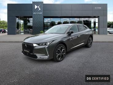 DS CERTIFIED Ds Ds 4 Hybride E-tense 225 Eat8 Rivoli occasion certifiée - Berline Hybride Rechargeable Gris Fonce - Valence - 3333328_1
