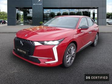 DS CERTIFIED Ds Ds 4 Hybride E-tense 225 Eat8 Bastille occasion certifiée - Berline Hybride Rechargeable Rouge Velvet - Saint Malo - 3351428_1