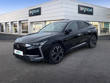 DS CERTIFIED Ds Ds 4 Puretech 180ch Rivoli Automatique occasion certifiée - Berline Essence Noir Perla Nera (n) - Orange - 3432804_1