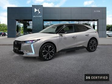 DS CERTIFIED Ds Ds 4 Hybride E-tense 225 Eat8 Rivoli occasion certifiée - Berline Hybride Rechargeable Gris - Cesson Sevigne - 3499296_1