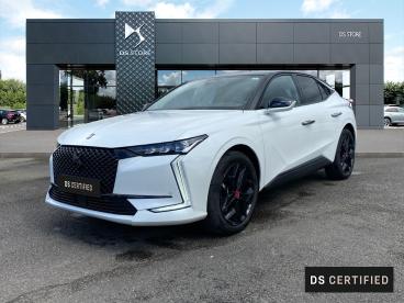 DS CERTIFIED Ds Ds 4 Hybride E-tense 225 Eat8 Performance Line+ occasion certifiée - Berline Hybride Rechargeable Blanc - Mont De Marsan - 3503191_1