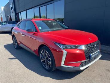 DS CERTIFIED Ds Ds 4 E-tense 225ch Cross Rivoli occasion certifiée - Berline Hybride Rechargeable Rouge Velvet (n) - Blois - 3597222_1