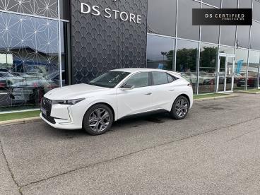 DS CERTIFIED Ds Ds 4 Bluehdi 130 Eat8 Pallas occasion certifiée - Berline Diesel Blanc - Lescar - 3617706_1